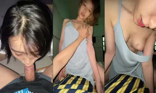 Em lễ tân khách sạn vú to hồng chưa cởi đã đòi chịch - clip sex